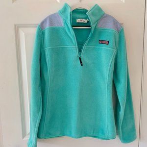 Vineyard Vines mint green Shep shirt with stripes